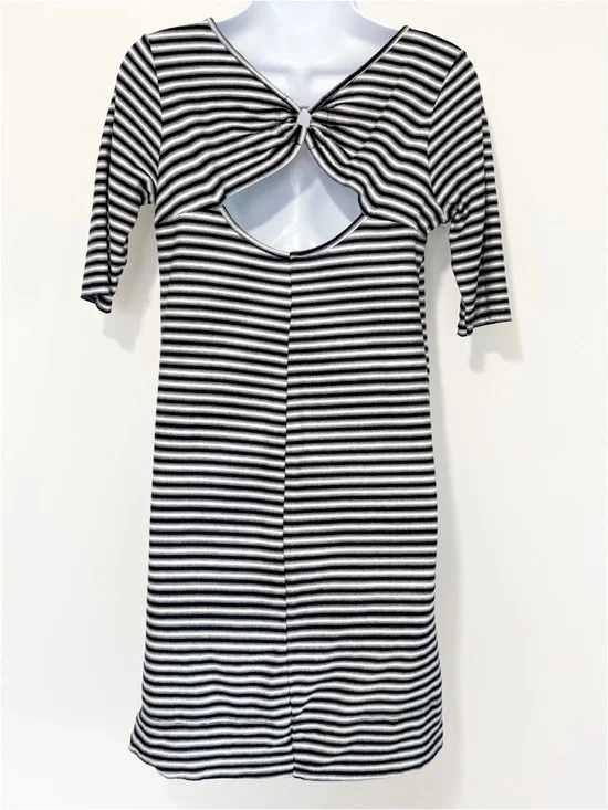 FREE PEOPLE WE THE FREE FP Frenchie Striped T Shirt Mini Dress Small Cotton - Picture 5 of 11